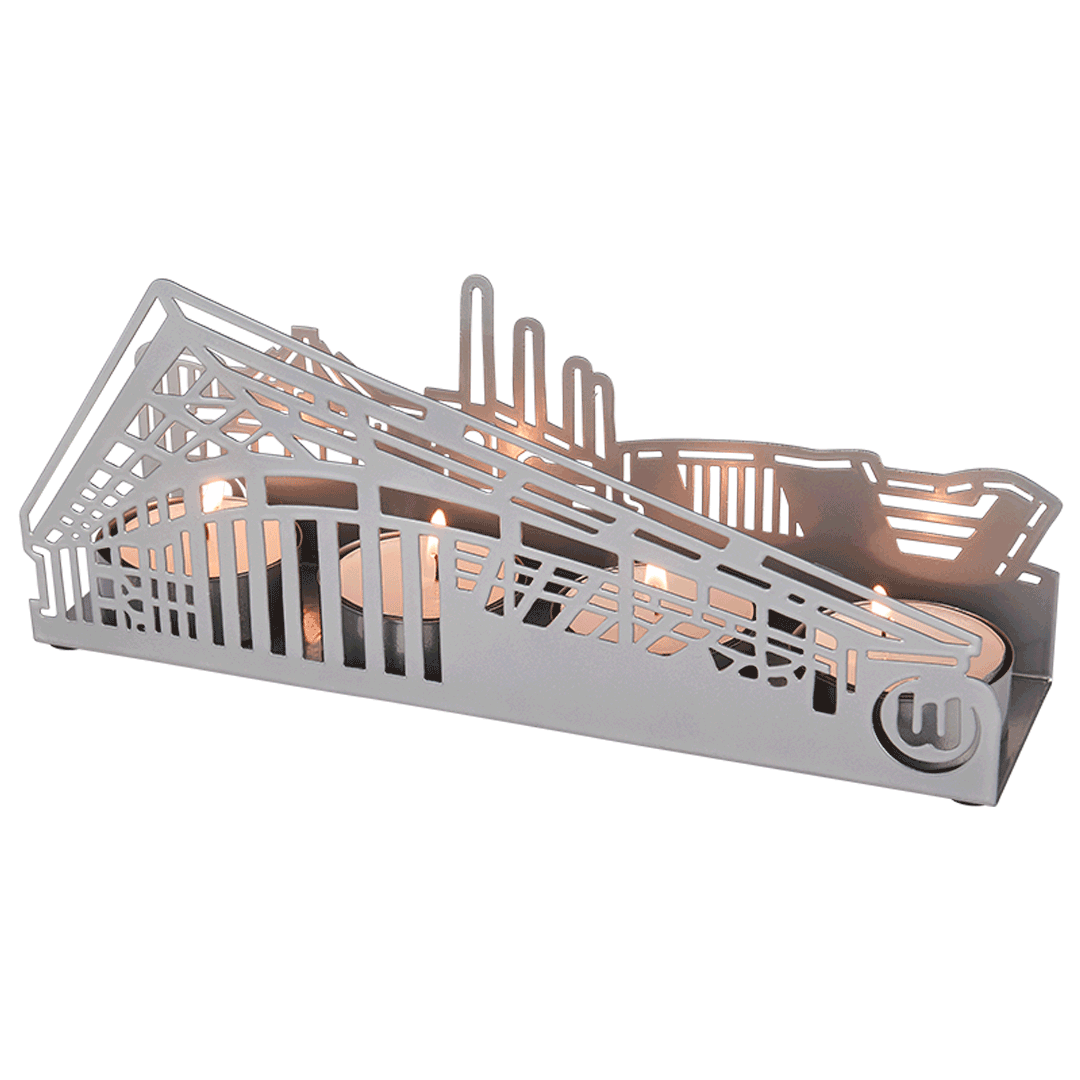 Tea light holder skyline