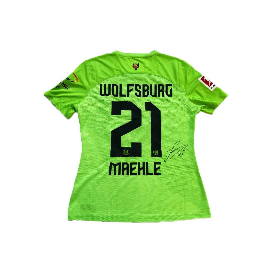 #21 - Mahle, matchworn Heimtrikot 2023/24, Vielfaltsspieltag FC Augsburg 16.03.2024 