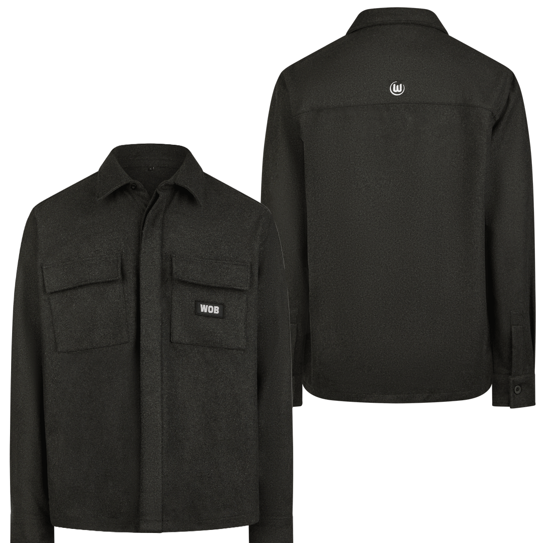 Shirt long-sleeve WOB anthracite