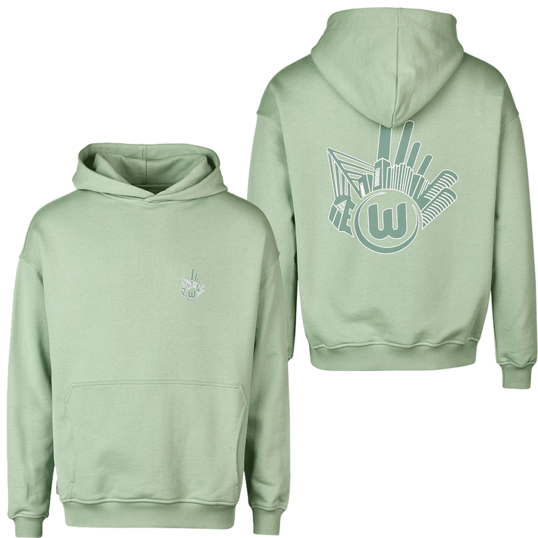 Hoodie oversize skyline