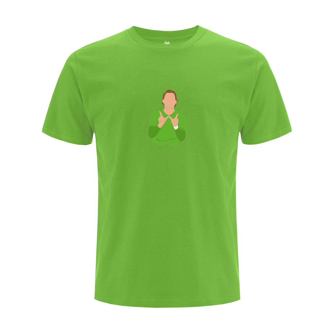 Kids' green goal celebration T-shirt Jonas Wind Kids' green goal celebration T-shirt Jonas Wind