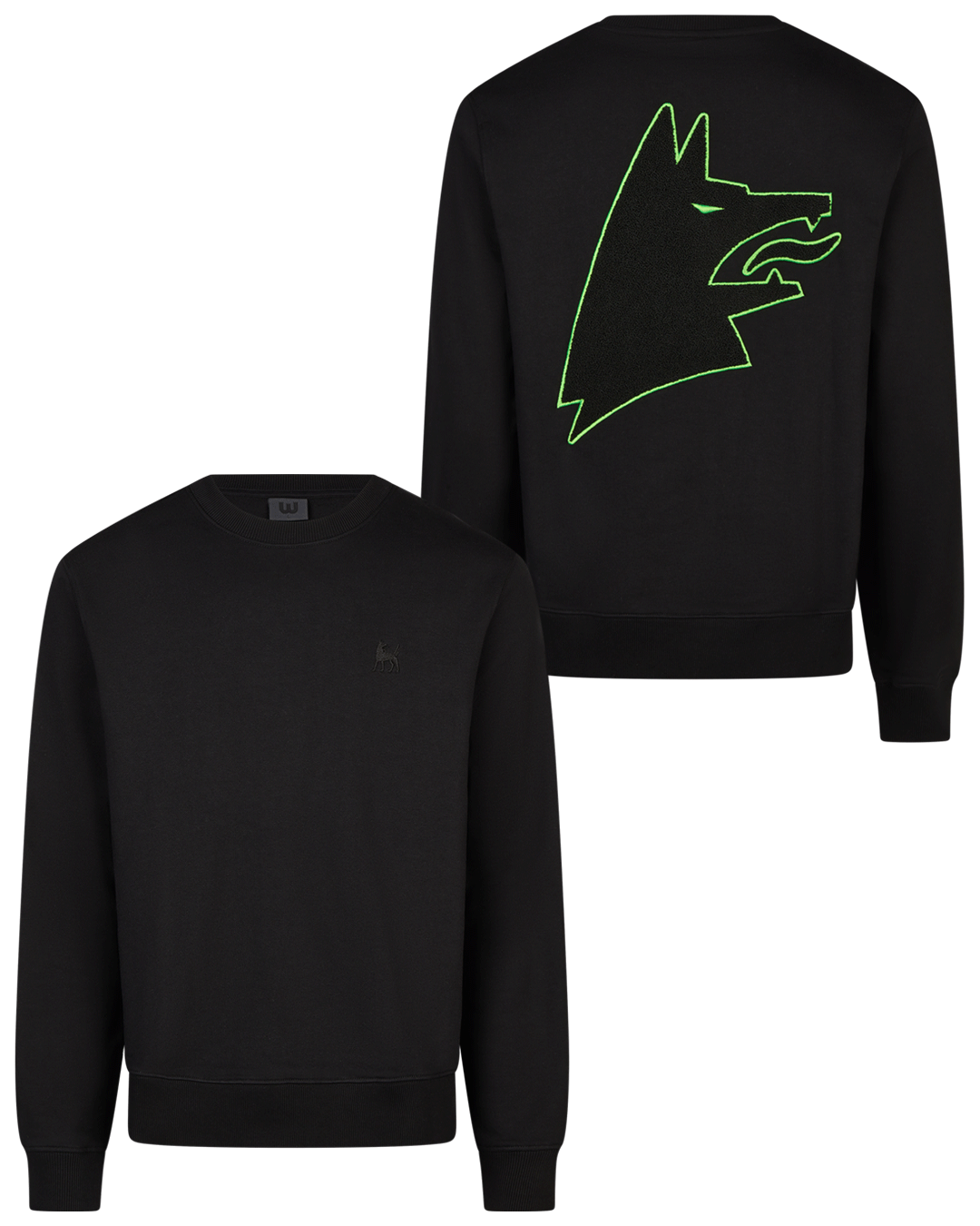 Sweater wolf black
