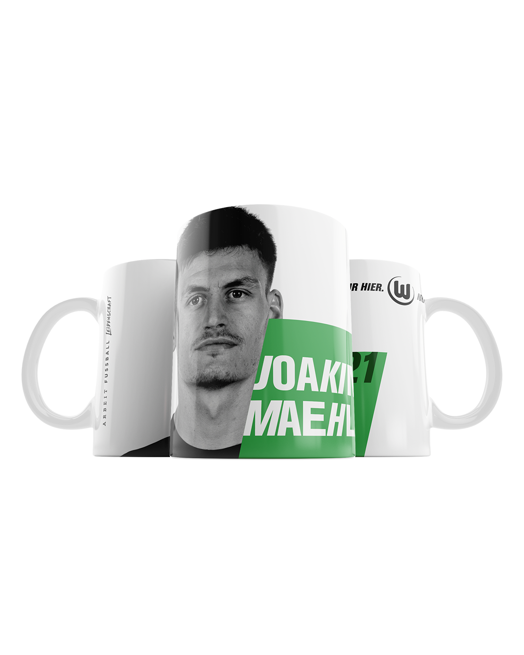 Spielertasse #21 - Joakim Maehle