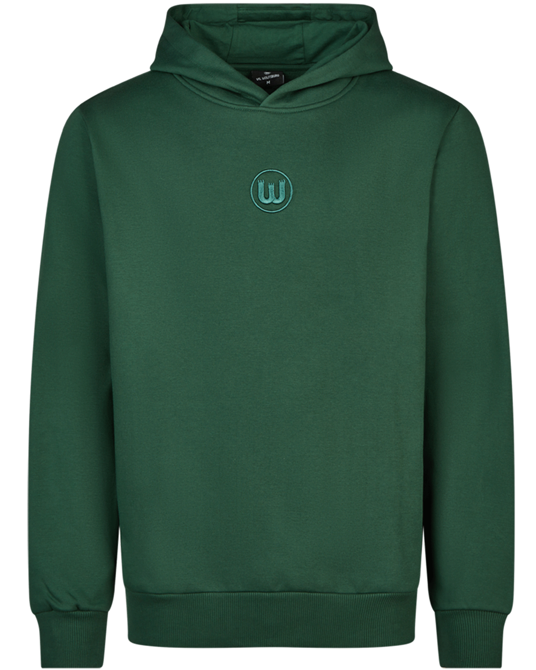 Hoodie basic crest green