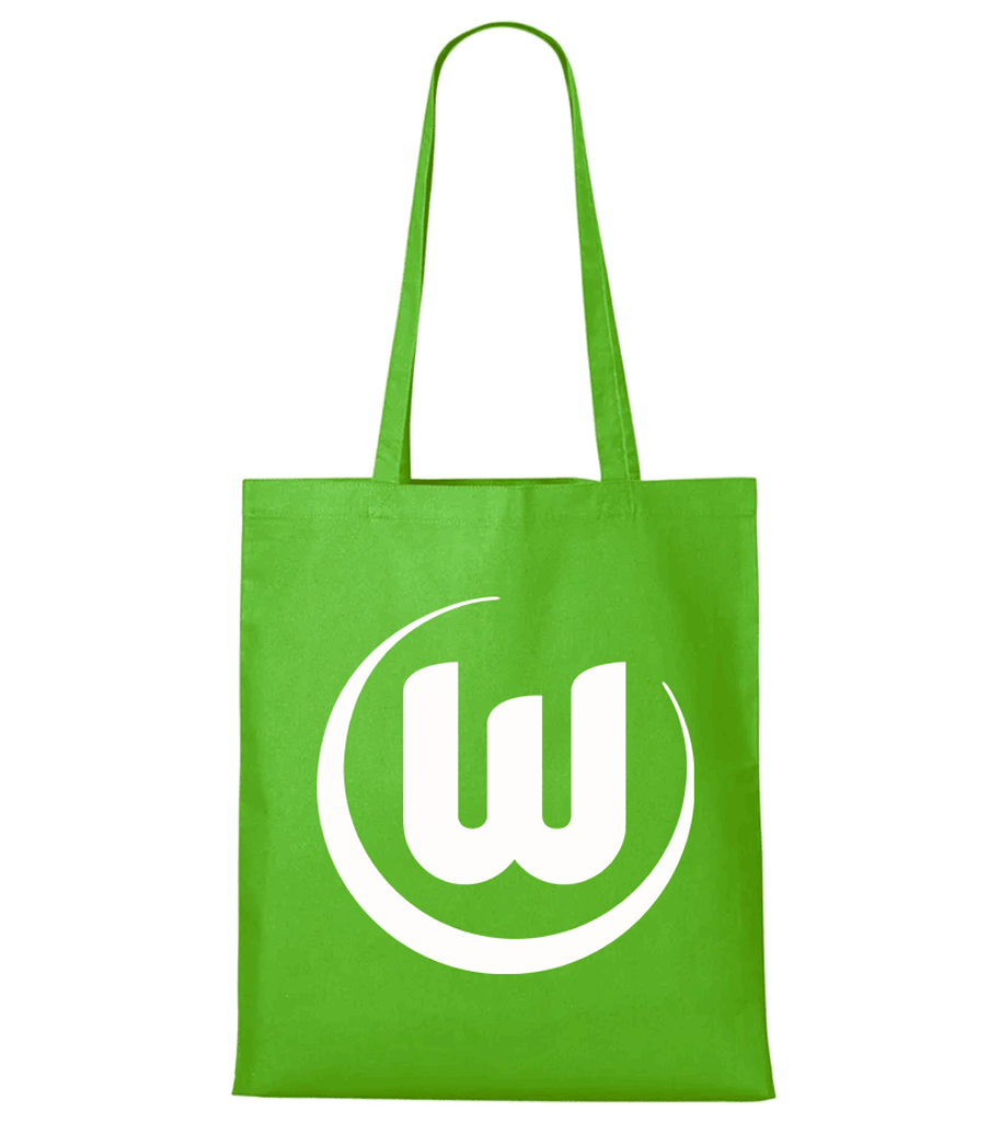 Baumwolltasche Logo grün