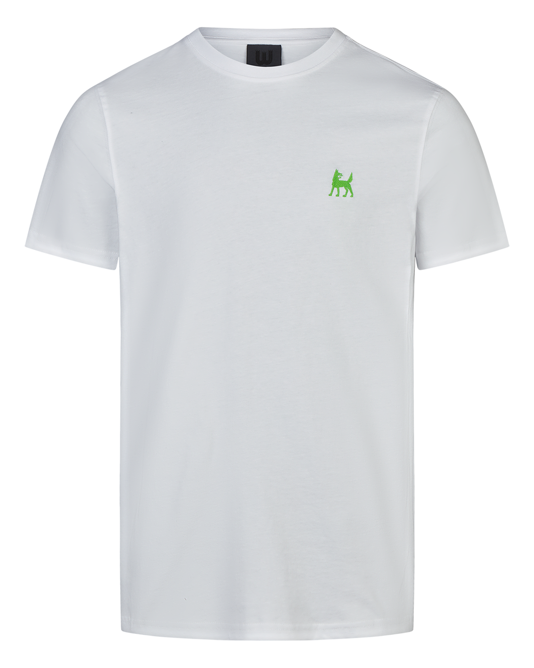 T-Shirt Wolf weiß