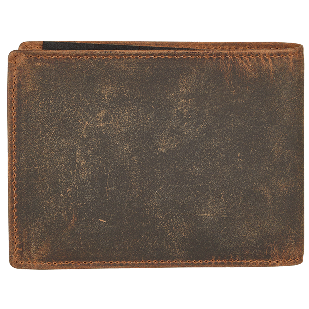 Leather wallet brown
