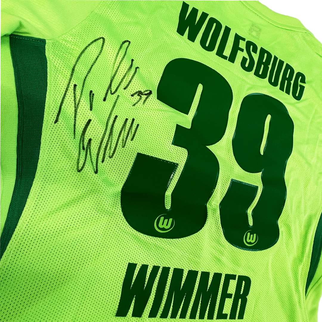 #39 - Wimmer, sign. Golf Heimtrikot Bayern München