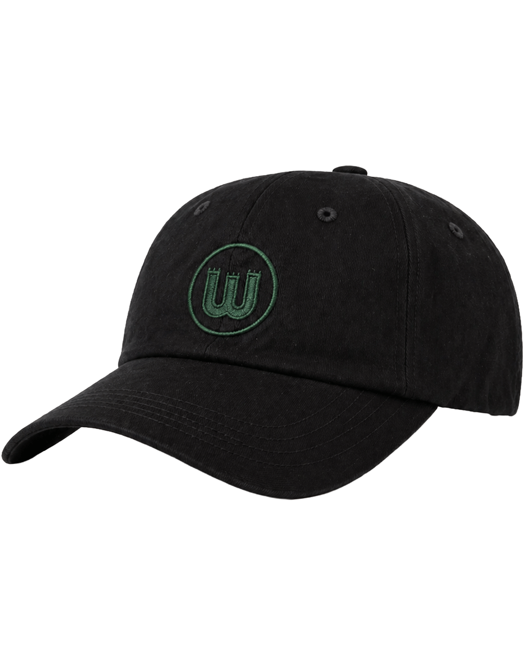 Cap Zinnenwappen schwarz
