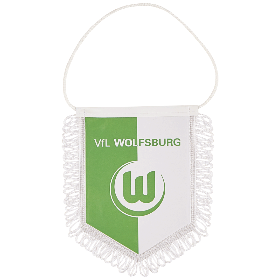 Banner VfL Wolfsburg grün-weiß