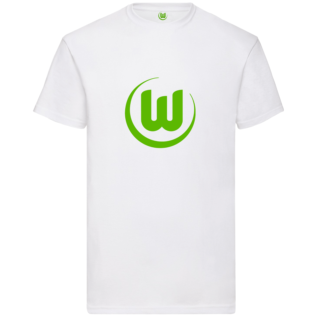 T-Shirt weiß mit Logo  T-Shirt weiß mit Logo