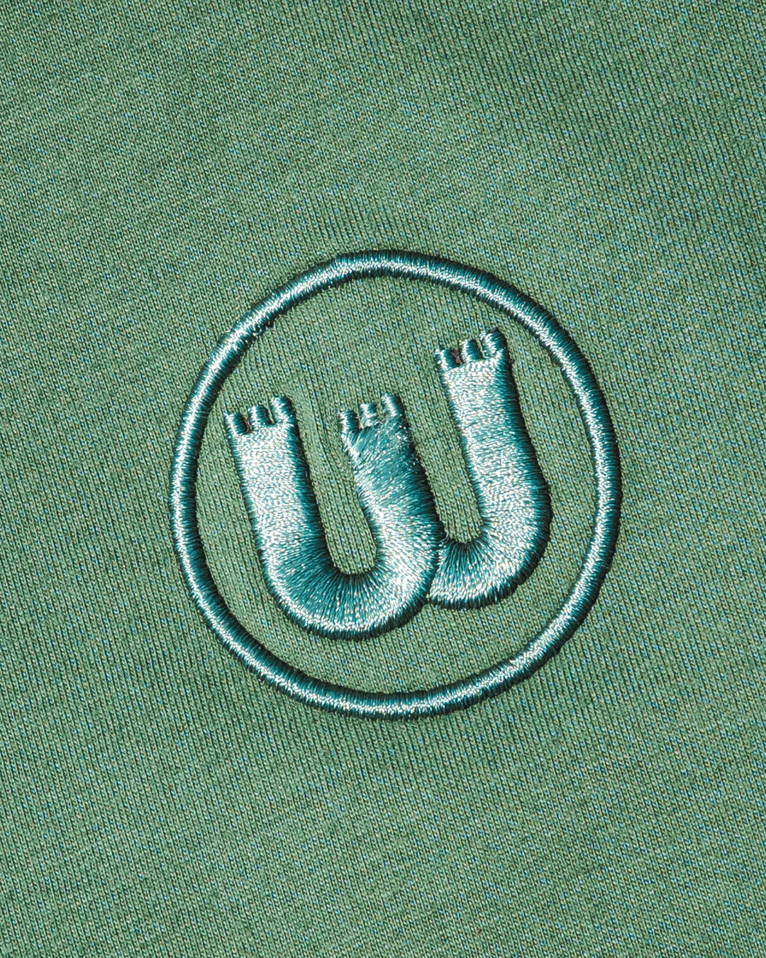 T-Shirt Basic Wappen grün