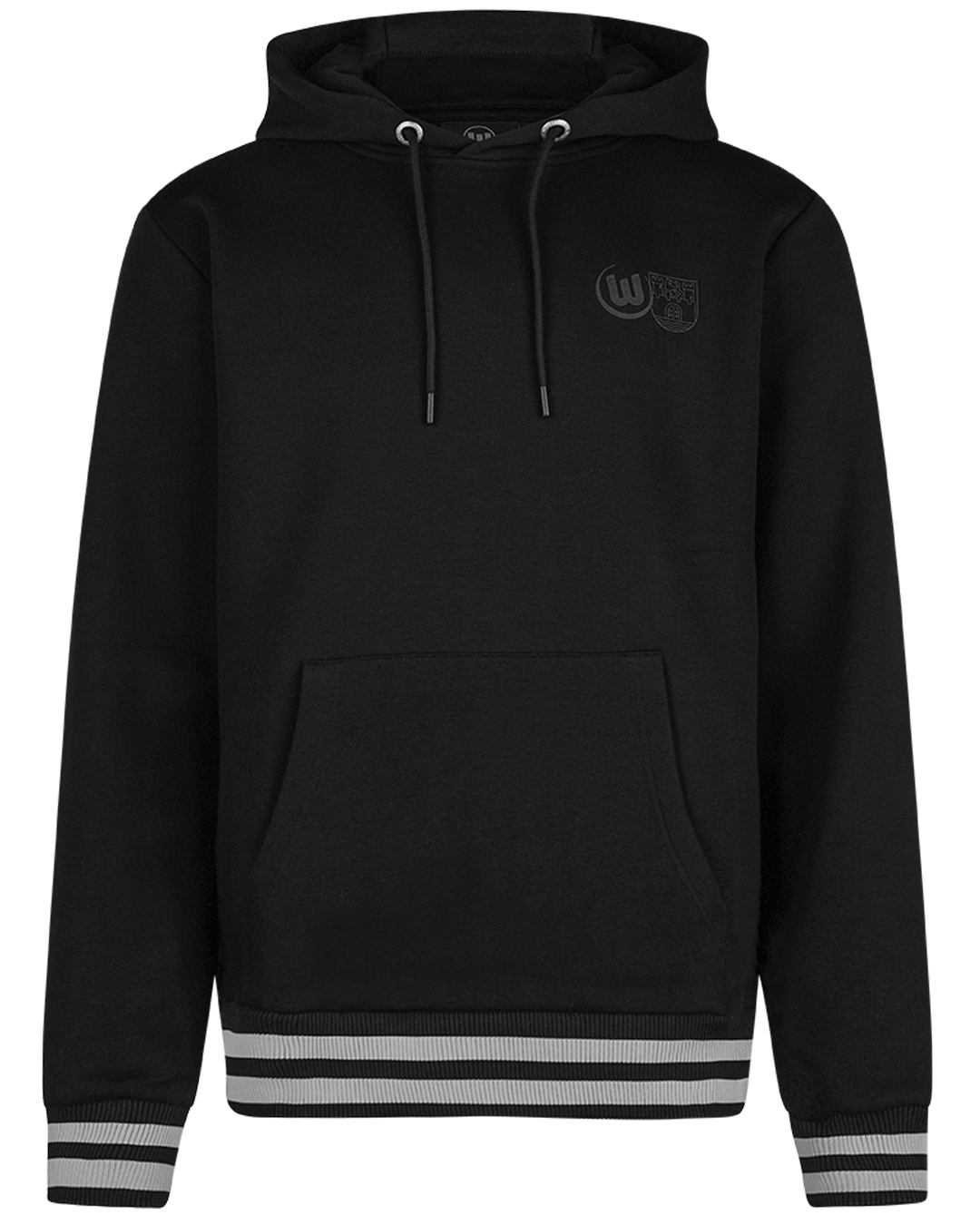 Hoodie VfL Logo + Stadtwappen schwarz